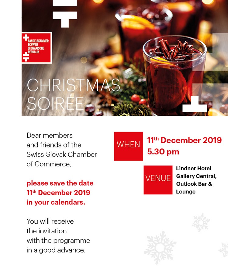 Save the Date - Traditional Swiss Christmas Soireé