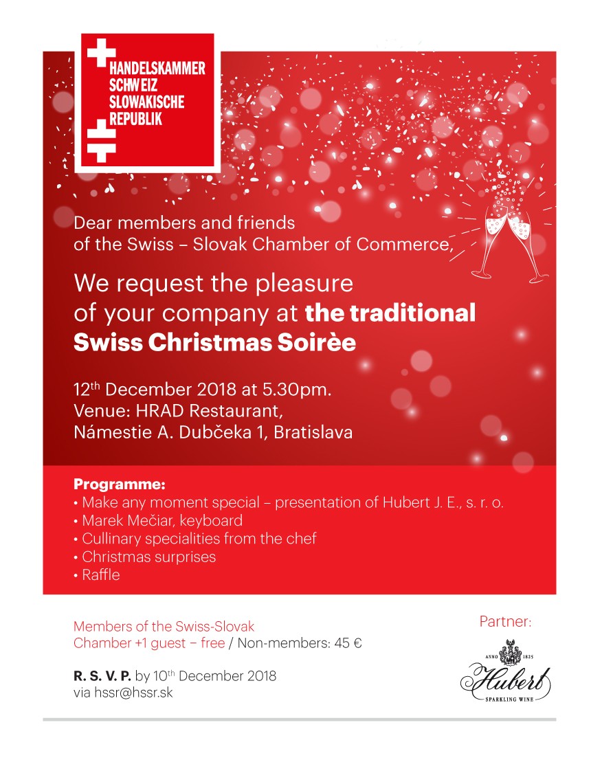 Invitation - Traditional Swiss Christmas Soireé